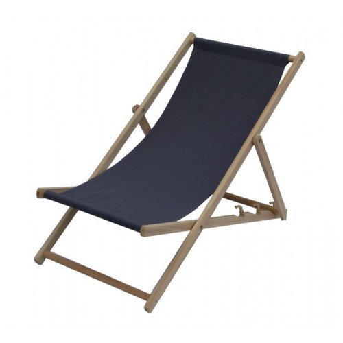 Záhradné drevené lehátko Bahama - GRAFIT