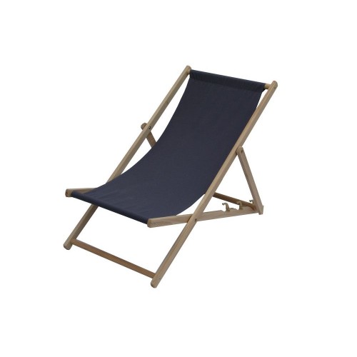 Záhradné drevené lehátko Bahama - GRAFIT