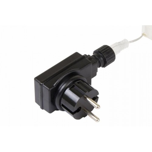 Vianočné dekoratívne osvetlenie - drôtiky - 100 LED teplá biela