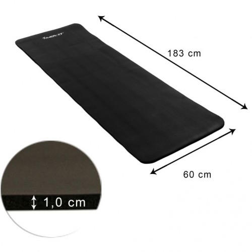 Gymnastická podložka MOVIT 183 x 60 x 1 cm - ružová