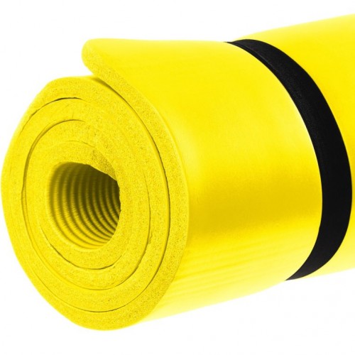 Gymnastická podložka MOVIT 183 x 60 x 1 cm - žltá