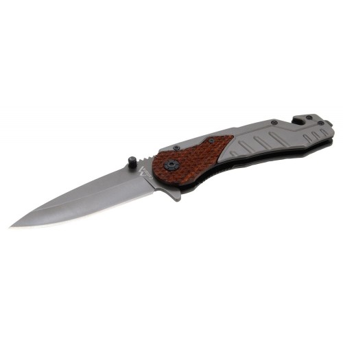 Nôž zatvárací WOOD s poistkou 21 cm
