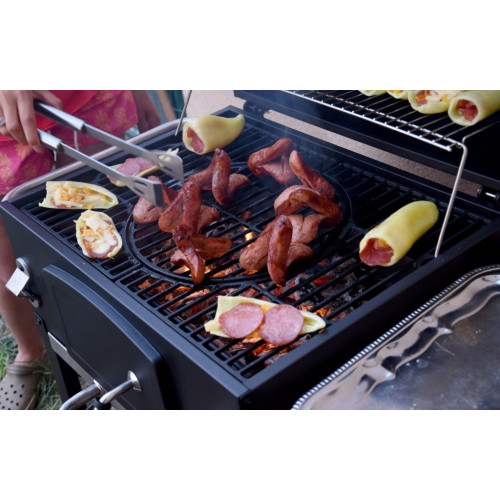 Gril na drevené uhlie ROYAL liatinový rošt