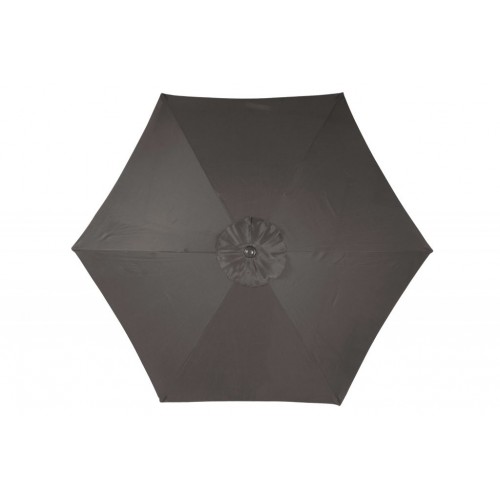 Slnečník sklopný 2,9 m - antracit