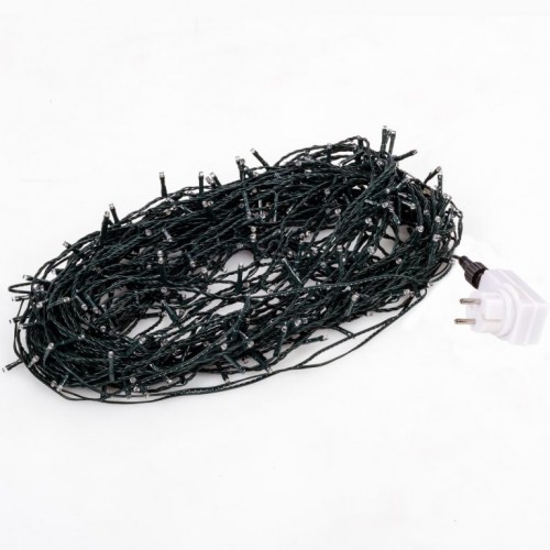 VOLTRONIC Vianočná reťaz 40 m, 400 LED, farebná