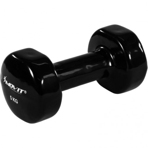 Sada 2 ks vinylových činiek - 5 kg, čierne