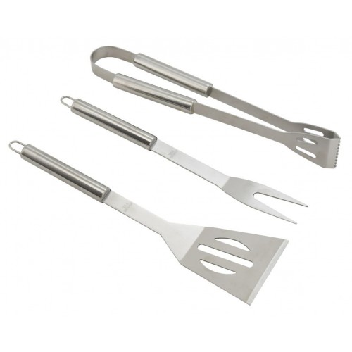 Súprava grilovacieho náradia BBQ - 3 ks, blister