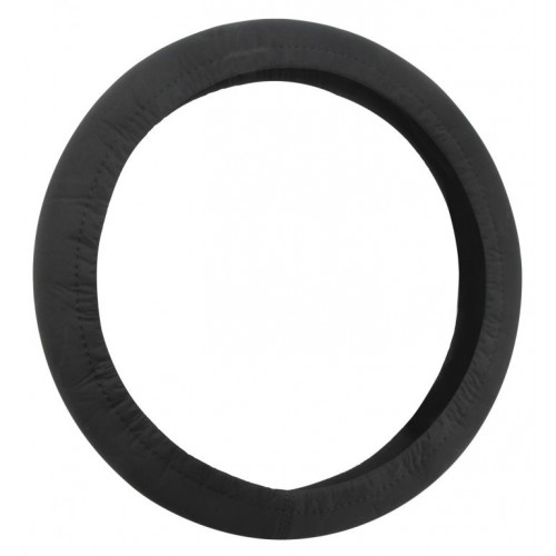 Poťah na volant naťahovací PLUSH - čierný