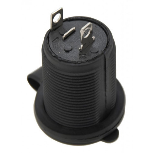 Zásuvka s krytom - 12 / 24 V