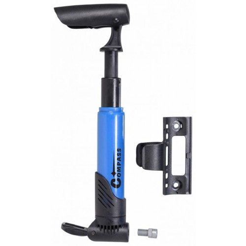 Hustilka na bicykel s nástavcom, teleskopická