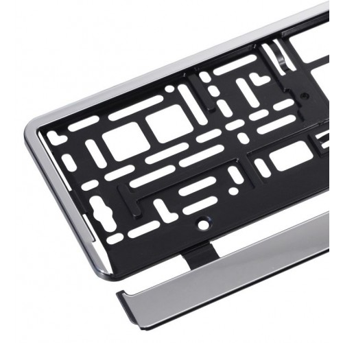 Podložka pod ŠPZ chróm Strip