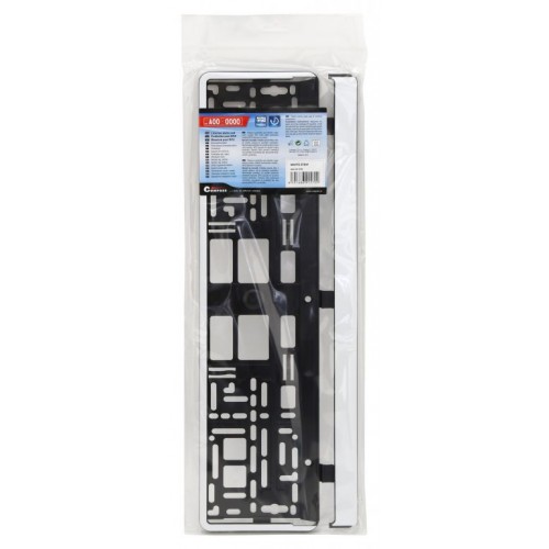 Podložka pod ŠPZ WHITE STRIP