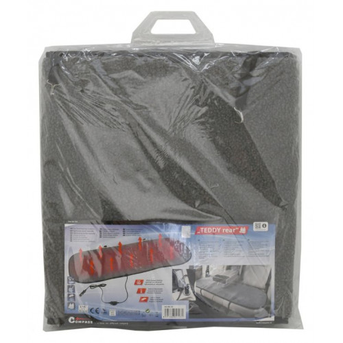 Poťah sedadla vyhrievaný TEDDY s termostatom - 12V , zadný