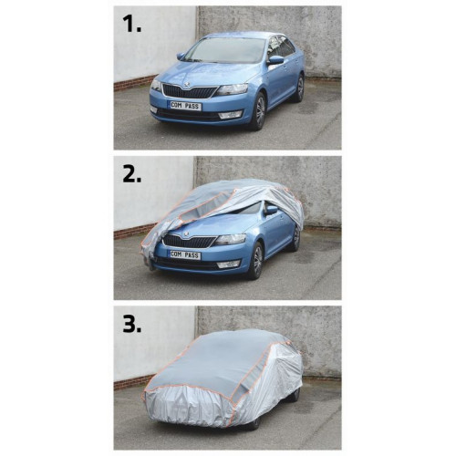 Ochranná plachta proti krupobitiu XXL, 570 × 203 × 119 cm