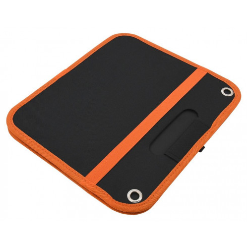 Organizér do kufra - 32 x 29 cm, čierny / oranžový