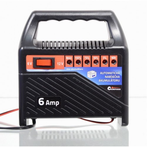 Nabíjačka 6 Amp, 6 / 12 V
