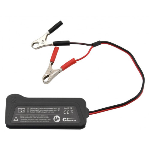Tester autobatérie a alternátora, 12 V
