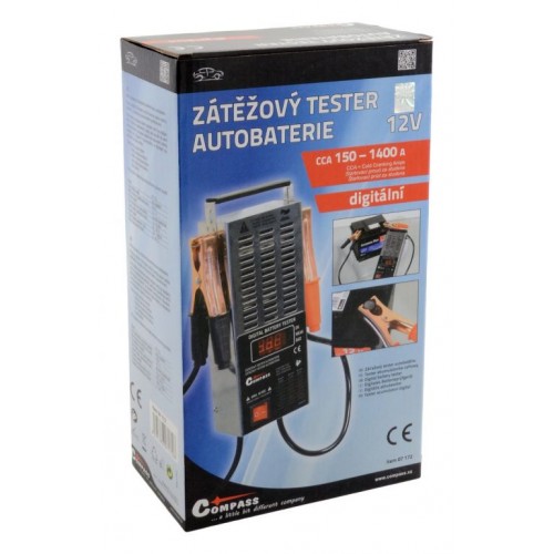 Tester autobatérie záťažový, LED