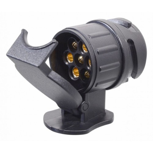 Redukcia zásuvky ťažného zariadenia, 13-7 pólov