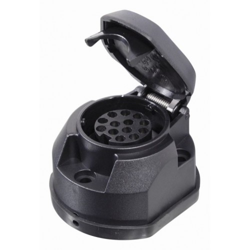 Zásuvka ťažného zariadenia - 13 pólov