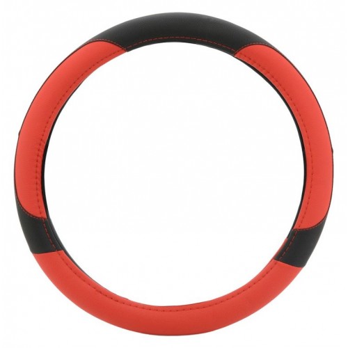 Poťah na volant COLOR LINE - červeno / čierný