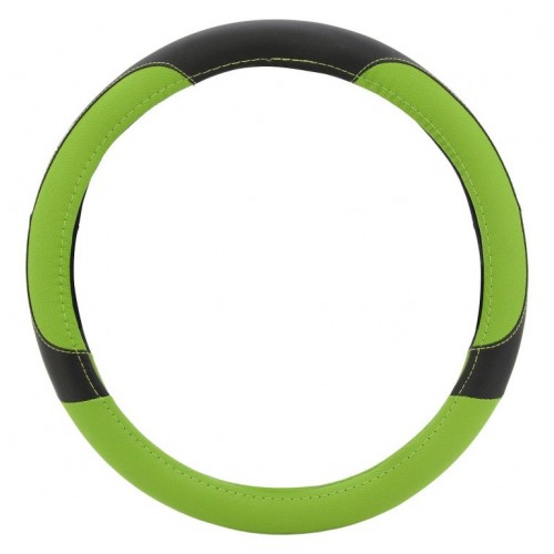 Poťah na volant COLOR LINE - zeleno / čierný