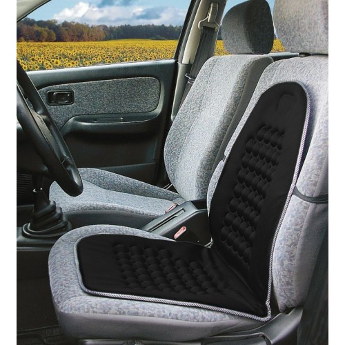 Poťah sedadla masážny s magnetmi - čierny