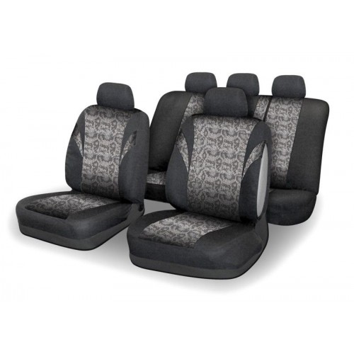 Poťahy sedadiel Jack III. Airbag, súprava 9 ks