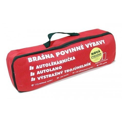 Textilná taška s povinnou výbavou