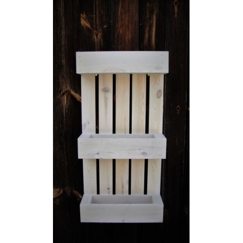 Kvetináč v štýle europalety - 72 x 39 x 14 cm