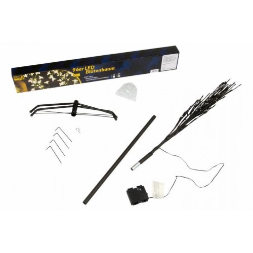 Vianočná dekorácia - svetelný strom, 150 cm, 96 LED