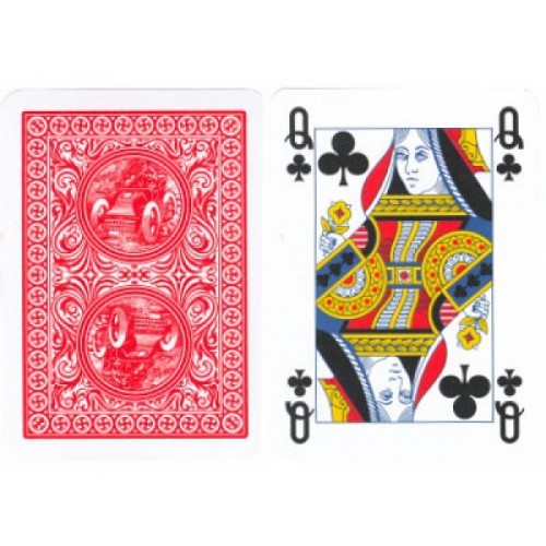 Modiano 100 % Plast, Golden Trophy - červený rub