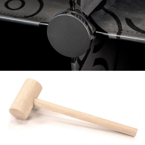 Regál čierny - zásuvný systém