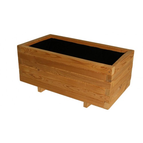Drevený kvetináč Flor THERMOWOOD - 70 x 37 x 31 cm