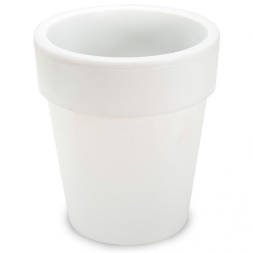 Sada 3 ks solárnych kvetináčov - 3 LED, teplá biela