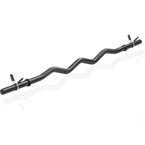 MOVIT posilňovacia tyč - 120 cm, chróm, pružinový uzáver