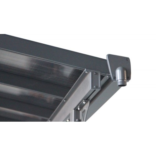 Veľká záhradná hliníková pergola BRUCE J, 618 x 305 cm