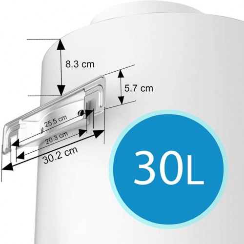 Elektrický zásobník na horúcu vodu 30 l, biely Elektrický zásobník na horúcu vodu 30 l, biely
