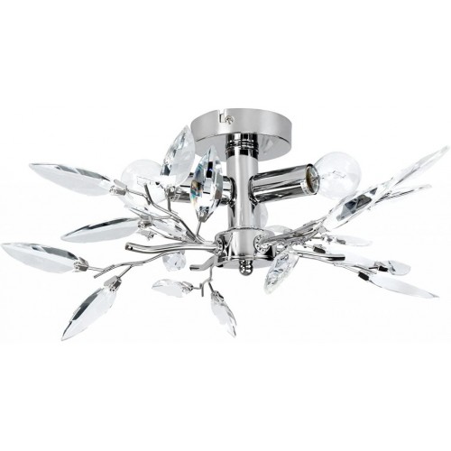 Luster s motívom listu, 15 cm, 40 W