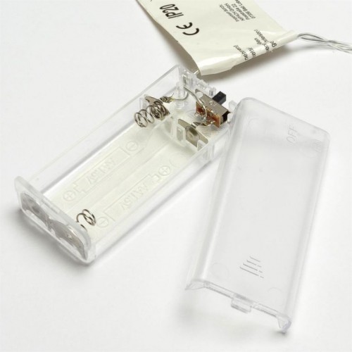 NEXOS Sada trblietavých hviezdičiek, 20 LED, teplá biela