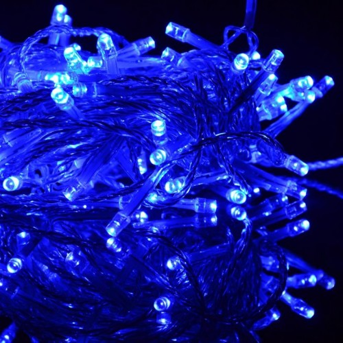NEXOS Sada LED svetelných reťazí, 20 LED, modrá, 2 ks NEXOS Sada LED svetelných reťazí, 20 LED, modrá, 2 ks