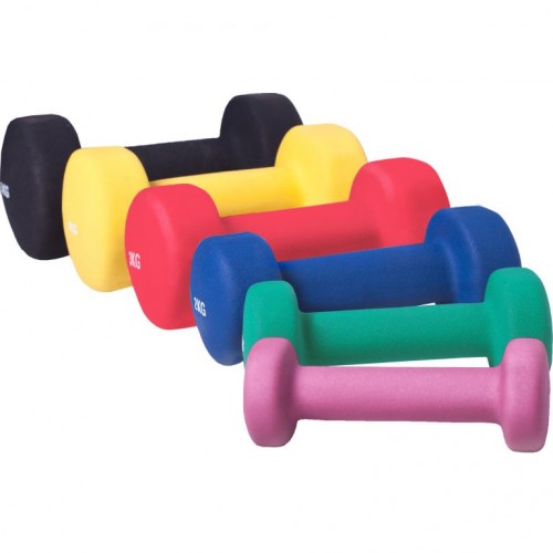 Gorilla Sports Set jednoručných činiek na aerobik, 31 kg