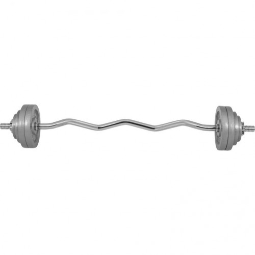 Gorilla Sports Nakladací činkový set, liatinové závažie, 35 kg