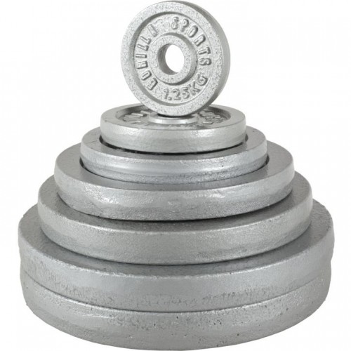 Gorilla Sports Nakladací činkový set, liatinové závažie, 35 kg