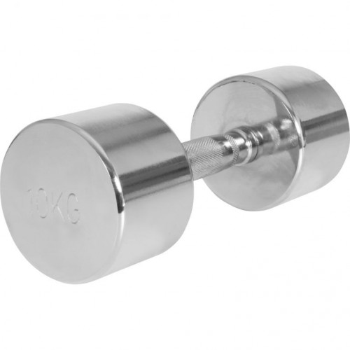 Gorilla Sports Pochrómované jednoručné činky, 2 x 10 kg