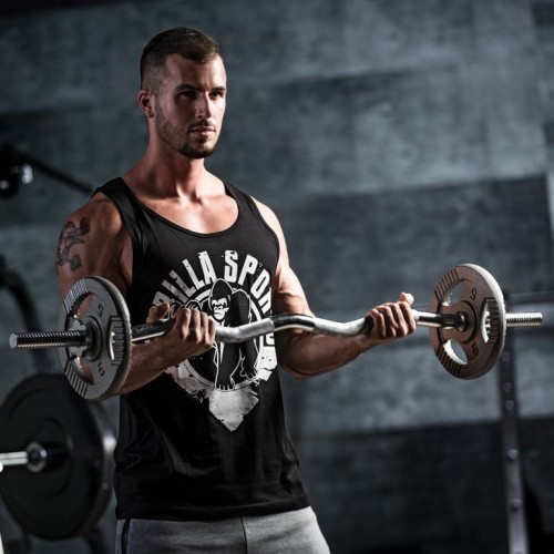 Gorilla Sports Nakladací činkový set, liatinové závažie, 35 kg