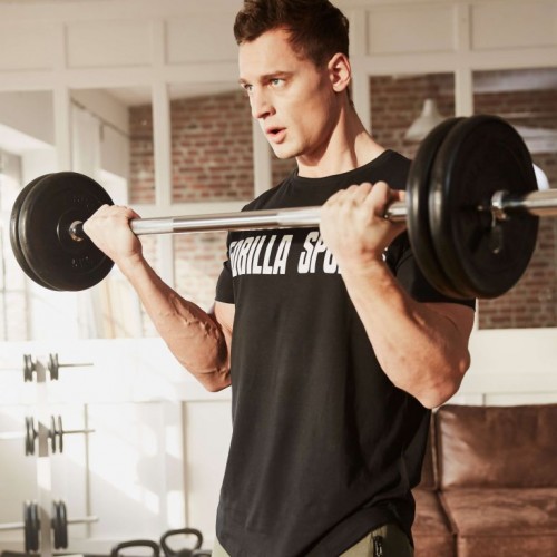 Gorilla Sports Stojan na kotúče, čierny, 30/31 mm