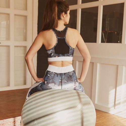 Gorilla Sports Gymnastická lopta, 65 cm, sivá