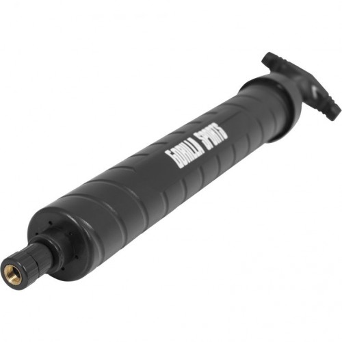 Gorilla Sports Pumpička na loptu, čierna, 30 cm