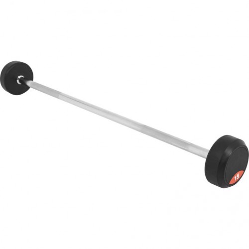 Gorilla Sports Činka s gumovými kotúčmi, 15 kg